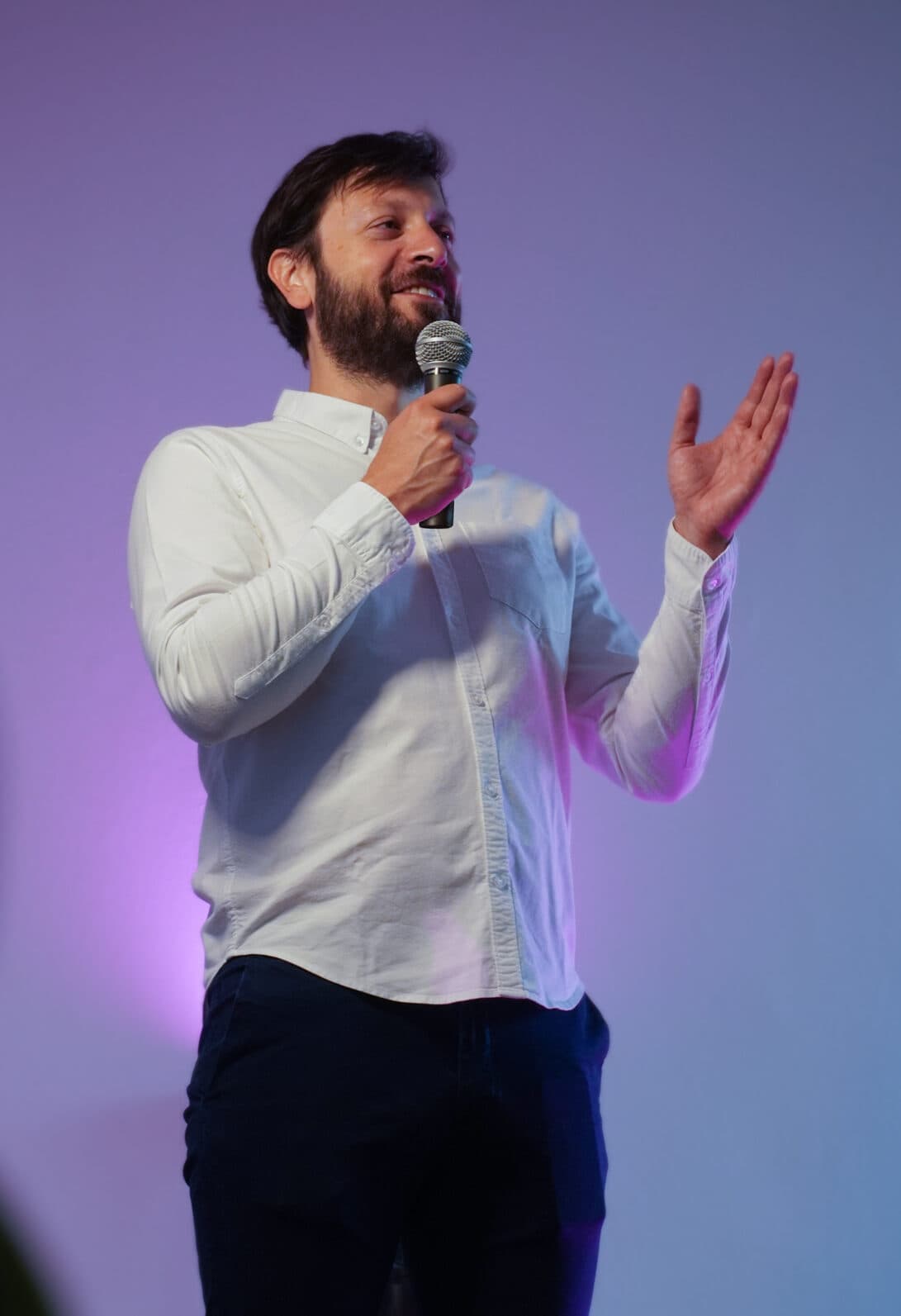 Philippe De Ridder speaking